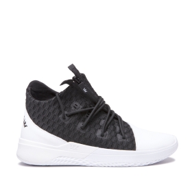 Tenis Altos Supra REASON Hombre Blancas/Negras/Blancas (MX-15910)